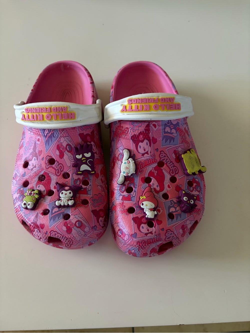 CROCS Hot Pink Kids' Slip-On Clog